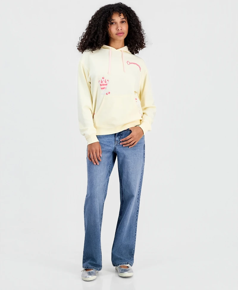 Sanrio Juniors' Cinnamoroll Graphic Hoodie