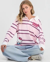 Sanrio Juniors' Hello Kitty Graphic Rugby Shirt