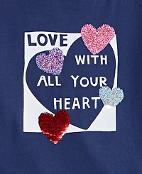 Epic Threads Girls' Xs-xl Love T-Shirt, Macy's Exclusive