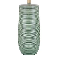 360 Lighting Kerry 28 1/2" High Stripes Ceramic Table Lamp Set of 2