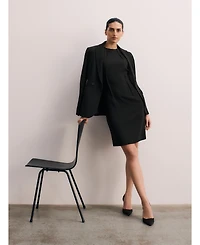The Fold Women's Sanmero Clever Crepe Dress