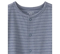 Carter's Baby Boys' Short-Sleeve Jumpsuit
