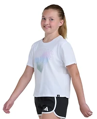 adidas Girls' 8-16 Short-Sleeve Graphic T-Shirt