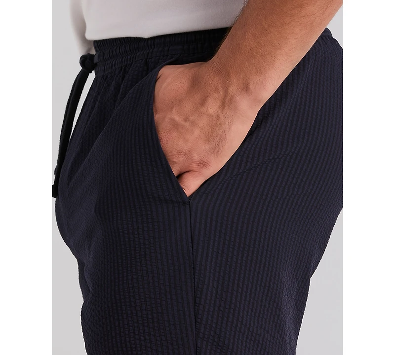 Cubavera Men's 7" Drawstring Seersucker Short