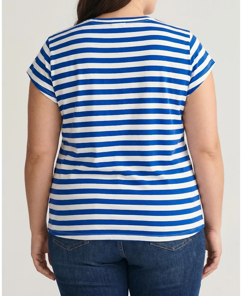 Universal Standard Plus Ashley Cap Sleeve Tee