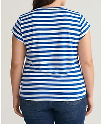 Universal Standard Plus Ashley Cap Sleeve Tee