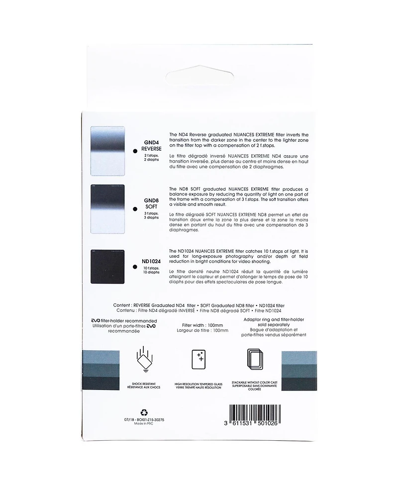 Cokin Nuances Extreme Nd Smart Filter Kit, L (Z) Series