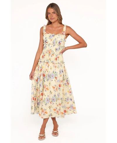 Petal and Pup Women's Enola Gather Midi Dress