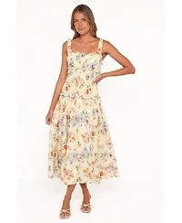 Petal and Pup Women's Enola Gather Midi Dress