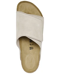 Birkenstock Men's Solana Suede Leather Slide Sandals from Finish Line