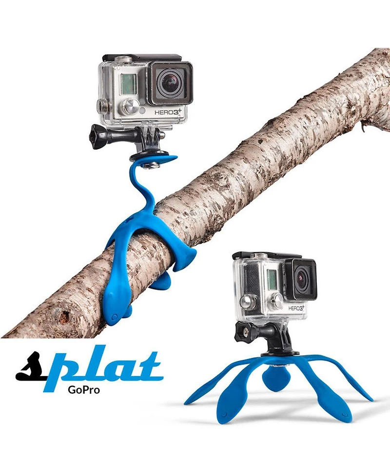 Pictar Splat Flexible Aluminum Mini Tripod for GoPro, Action and Compact Digital Cameras