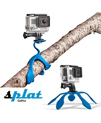 Pictar Splat Flexible Aluminum Mini Tripod for GoPro, Action and Compact Digital Cameras
