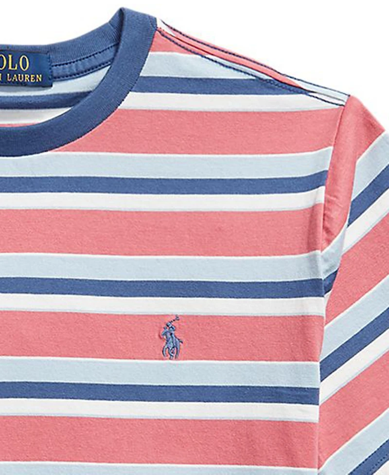 Polo Ralph Lauren Boys' 8-20 Striped Crewneck T-Shirt