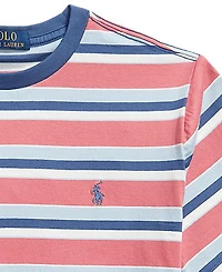 Polo Ralph Lauren Boys' 8-20 Striped Crewneck T-Shirt