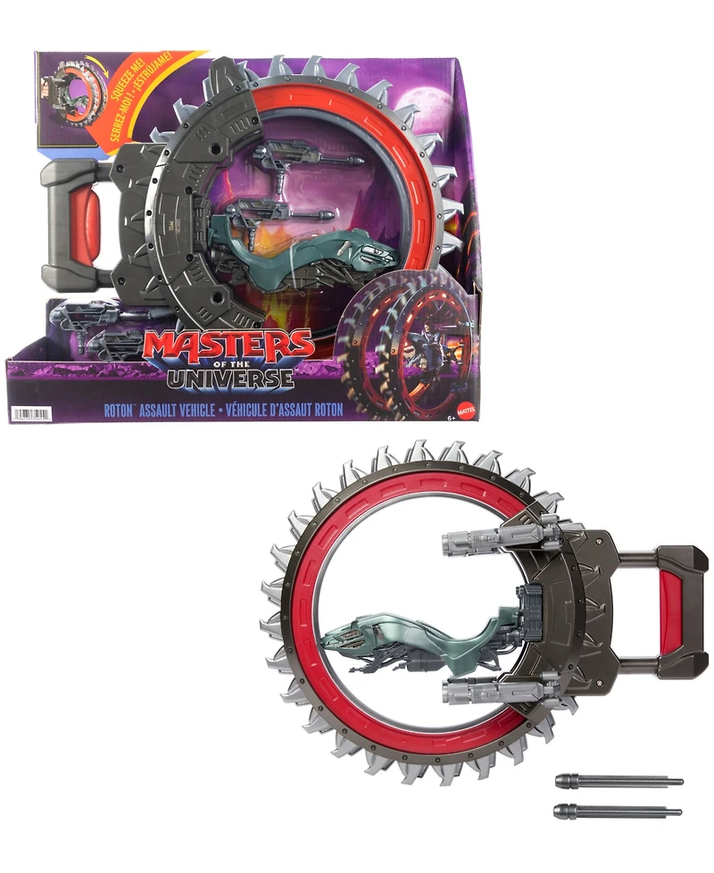 Masters of the Universe Movie Roton Vehicle 5.5 Inch Scale, 2 Rotating Blades & 2 Sets Blasters