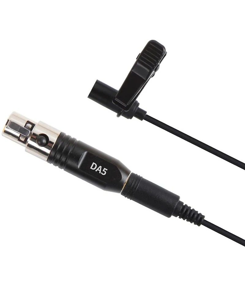 Deity Microphones W.Lav DA5 Bundle, Includes W.Lav Microphone with DA5 Microdot Adapter for Lectrosonics Transmitter