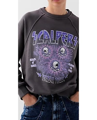 Scalpers Women's Kiss Skull Sweater