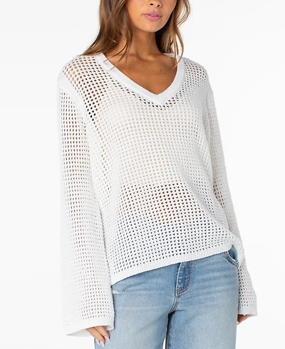 Roxy Women's Summer Nights V-Neck Tunic Top