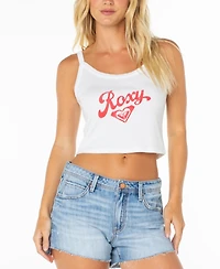 Roxy Women's Wanderer Scoop Neck Cropped Tank Top