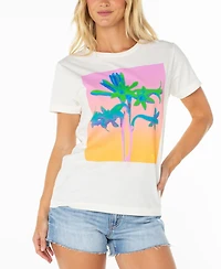 Roxy Women's Tuberose Graphic Crewneck T-Shirt
