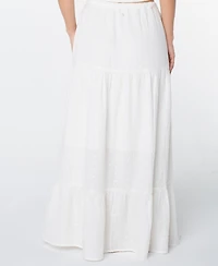 Roxy Women's Side Street Tiered Maxi Skirt