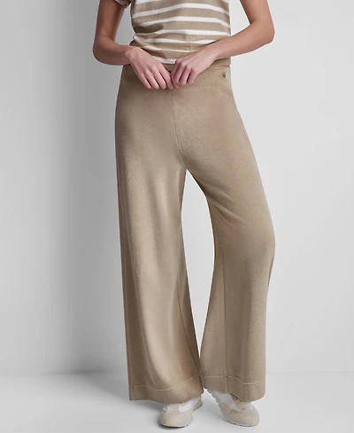 Dkny Jeans Petite Wide-Leg Palazzo Pants