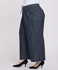 Nydj Plus Whitney Pull-On Cargo Crop Pants
