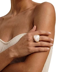 Ettika 18k Gold-Tone Solstice Statement Ring