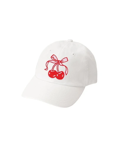 Sweet Wink Girls Cherry Coquette Patch Baseball Hat