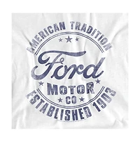 Mustang Men's Ford Built The Usa Retro T-Shirt