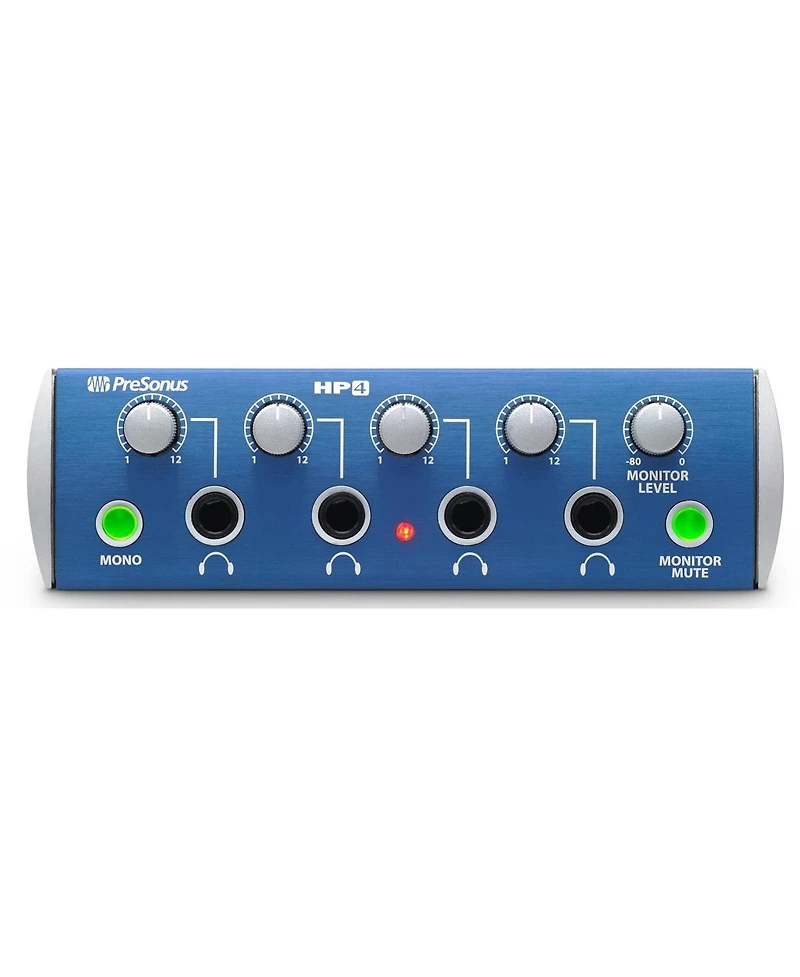 PreSonus HP4 4 Channel Headphone Distribution Amplifier