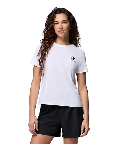 Columbia Women's Rolling Bend Graphic Short Sleeve Top