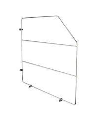 Rev-a-Shelf 18" Kitchen Cabinet Baking Sheet Organizer, Chrome, 597-18CR-2-1
