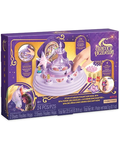 Make It Real Unicorn Academy: Star Stables Fountain Nail Spa