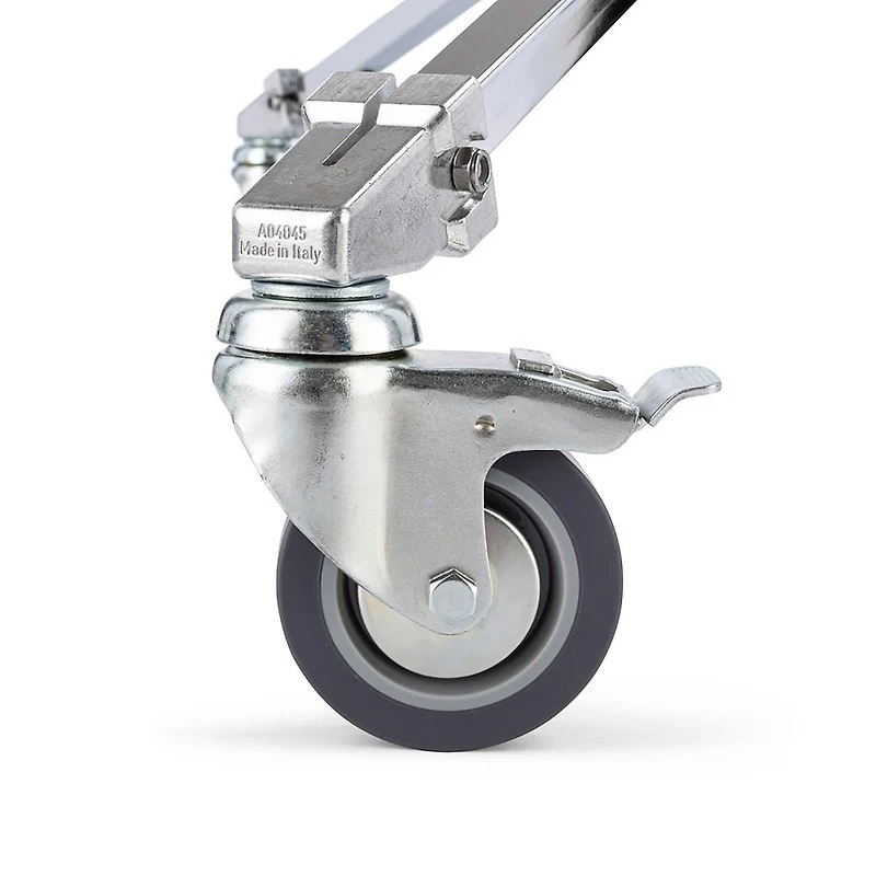 Avengers High 14.10' Roller Stand 43 with Low Base, 4 Sections, 3 Risers, Steel