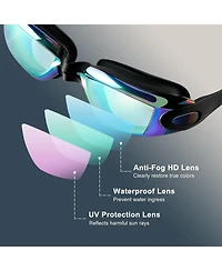 Gnuadz Swim Goggles Adult Anti Fog Uv Protection Leakproof