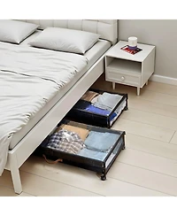 Sugift Under Bed Storage with Wheels