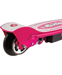 Razor Power Core E100 Electric Scooter w/ Hand Operated Front Brake, Daisy Pink