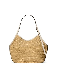kate spade new york Deco Straw Tulip Extra-Large Tote Bag