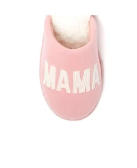 Dearfoams Women's Carley Mama Bear Mom Scuff Slipper