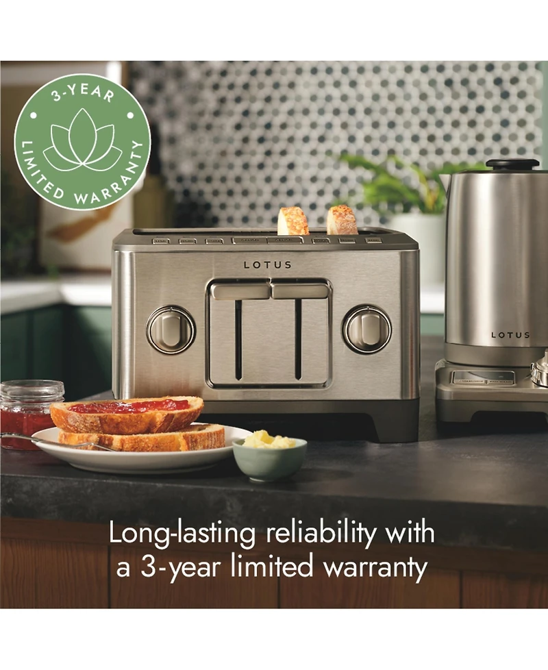 Lotus Professional Series The Four Slice Toaster