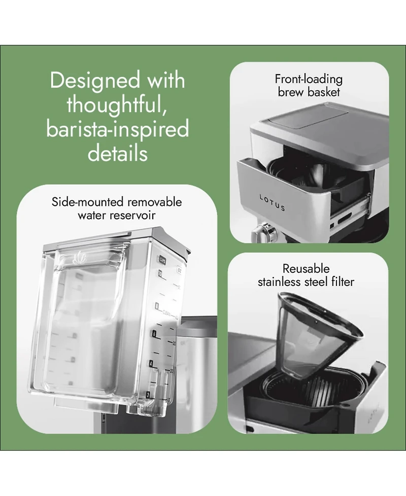 Lotus Professional Series the Top Drip Coffee Maker