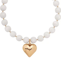 Ettika Luck and Love Turquoise Beaded Choker Necklace