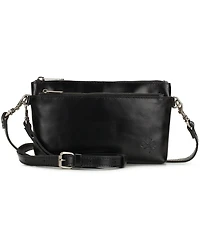 Patricia Nash Mignon Small Leather Wristlet Crossbody Handbag