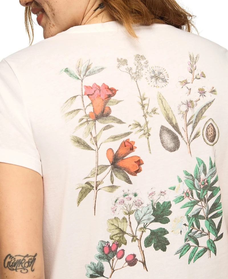 Lucky Brand Women's Botanical Classic Crewneck T-Shirt