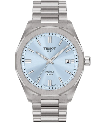 Tissot Men's Solar Swiss Stainless Steel Watch, 39mm