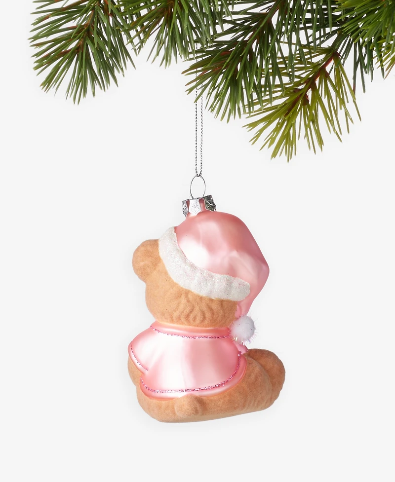 Holiday Lane Baby's First Pink Bear Ornament, Macy's Exclusive