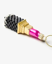 Holiday Lane Beauty Boom Glass Lipstick Ornament, Macy's Exclusive