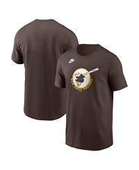 Nike Men's Brown San Diego Padres Cooperstown Collection T-Shirt