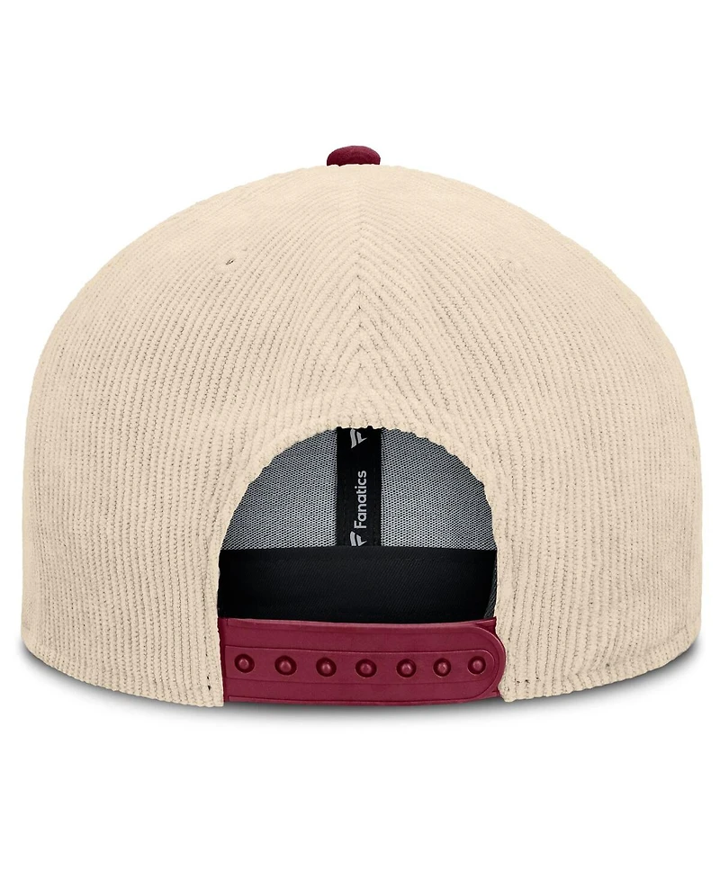 Fanatics Men's Tan Florida State Seminoles Catcher Snapback Hat